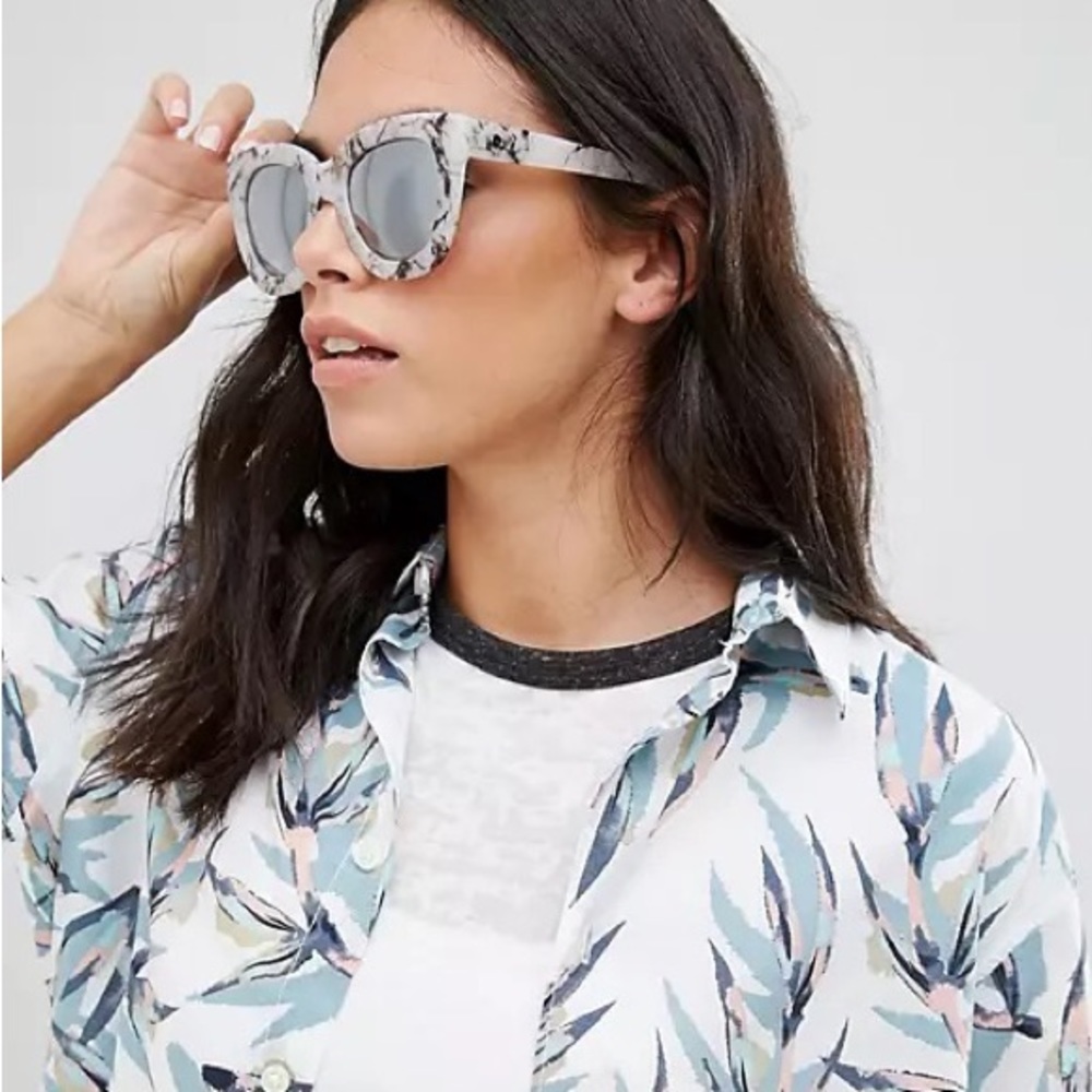 Quay Australia Marble Sunglasses